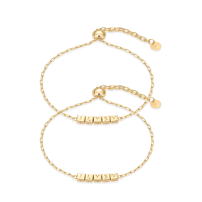 Zévelle™ 14K Gold Plated - Matching Bracelets