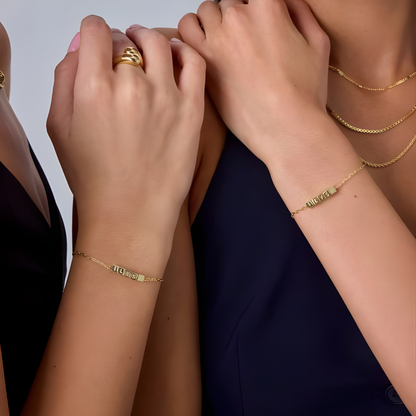 Zévelle™ 14K Gold Plated - Matching Bracelets